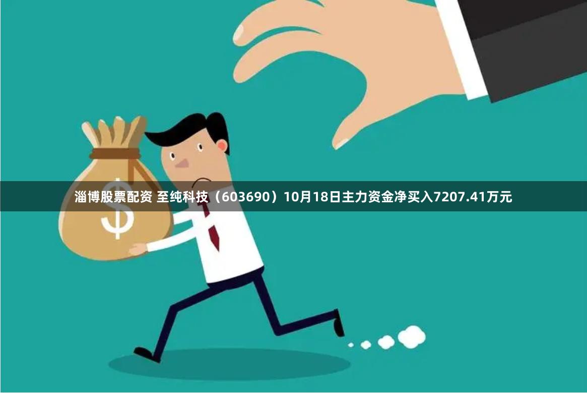 淄博股票配资 至纯科技（603690）10月18日主力资金净买入7207.41万元