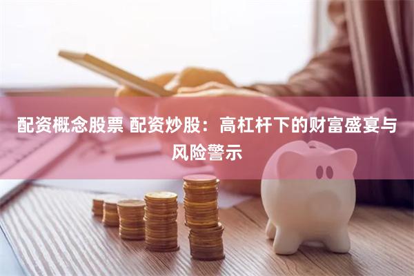 配资概念股票 配资炒股：高杠杆下的财富盛宴与风险警示